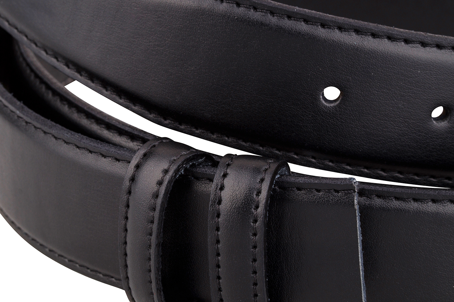 Buy Black Leather Belt Strap Free Shipping