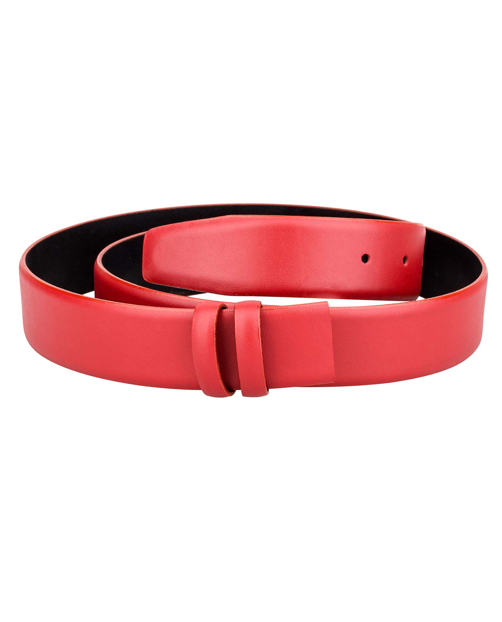 Buy Womens Red Belt Strap - LeatherBeltsOnline.com - Free Shipping