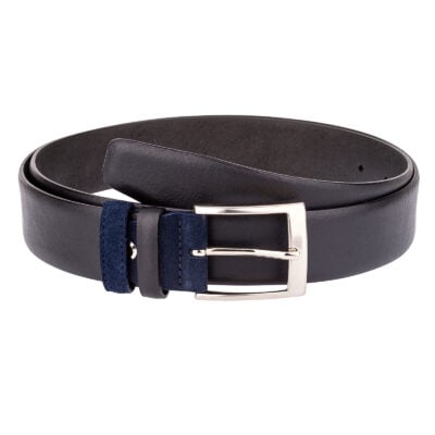 Black-Belt-Blue-Suede-Buckle-Main-picture