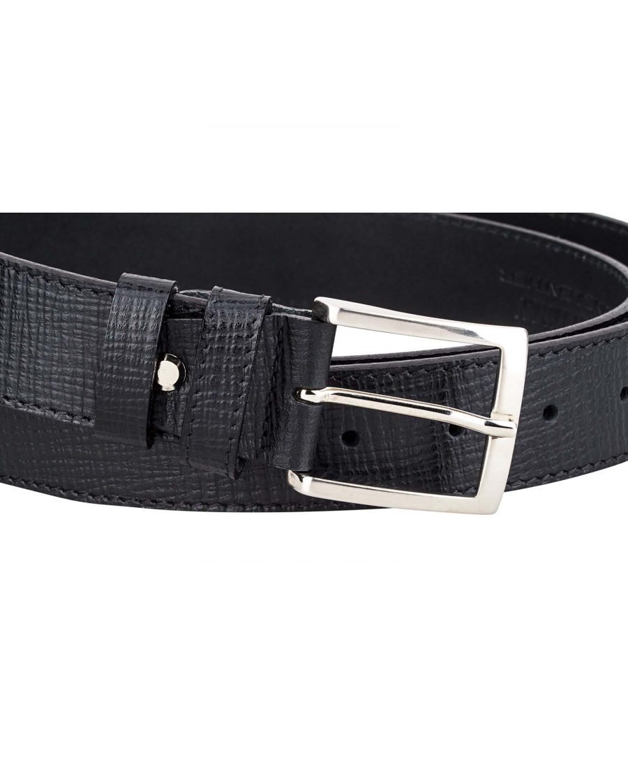 Black-Checkered-Belt-by-Capo-Pelle-Buckle-picture