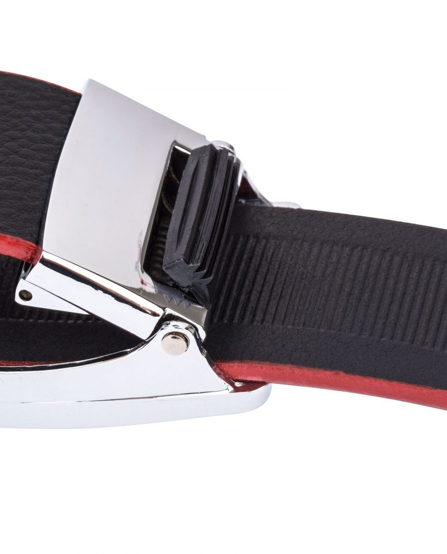 Black-Cowhide-Slide-Belt-Mechanism