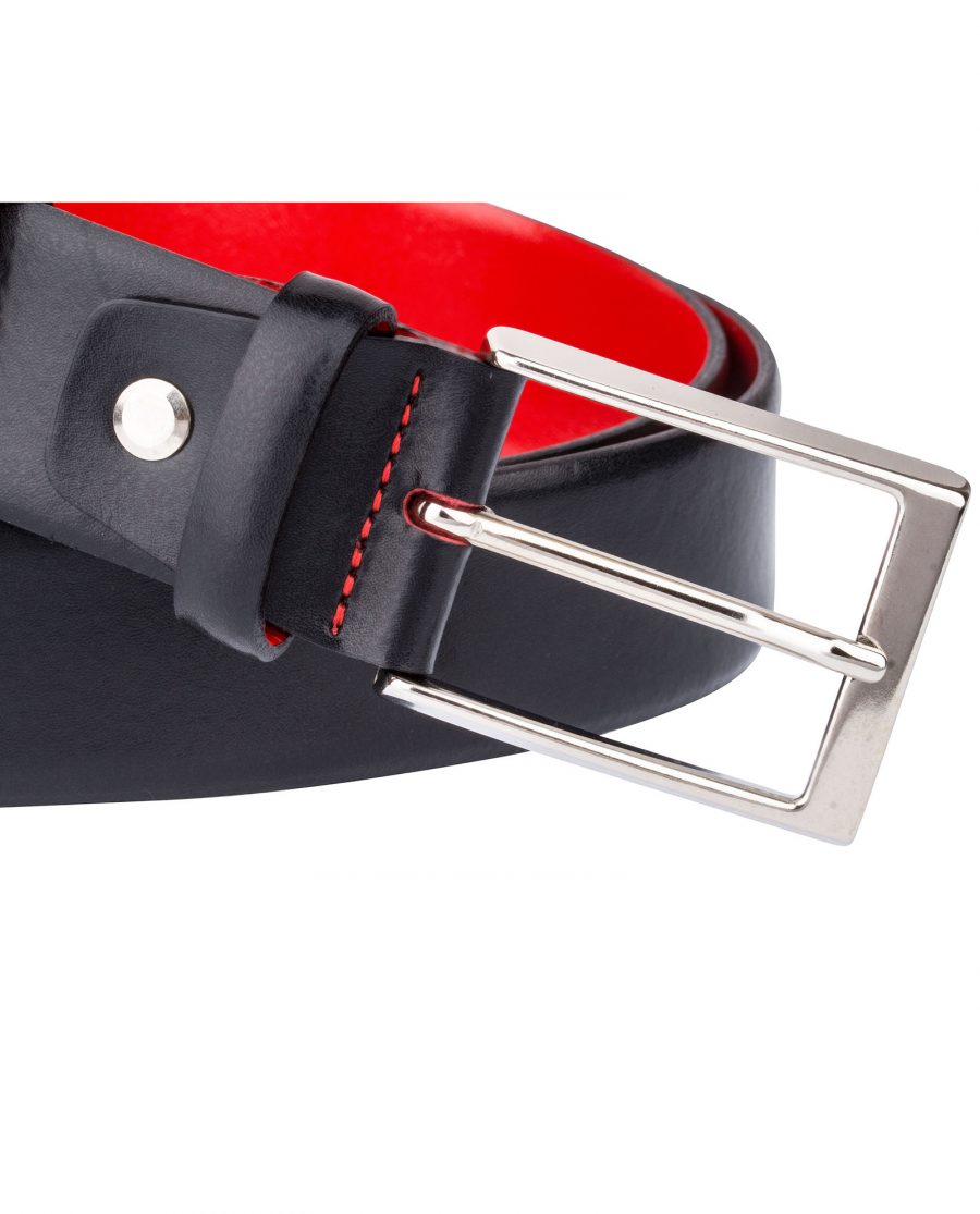 Black-Leather-Belt-Red-inside-Buckle