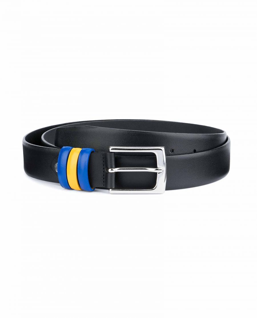 Black-Leather-Belt-with-Sweden-Flag-Colors-Capo-Pelle