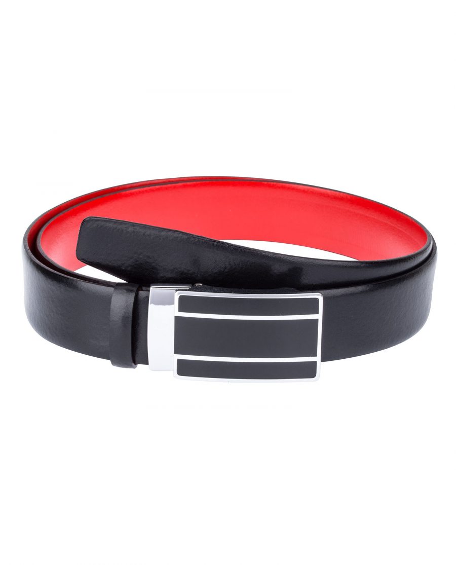 Black-Red-Ratchet-Belt-First-image