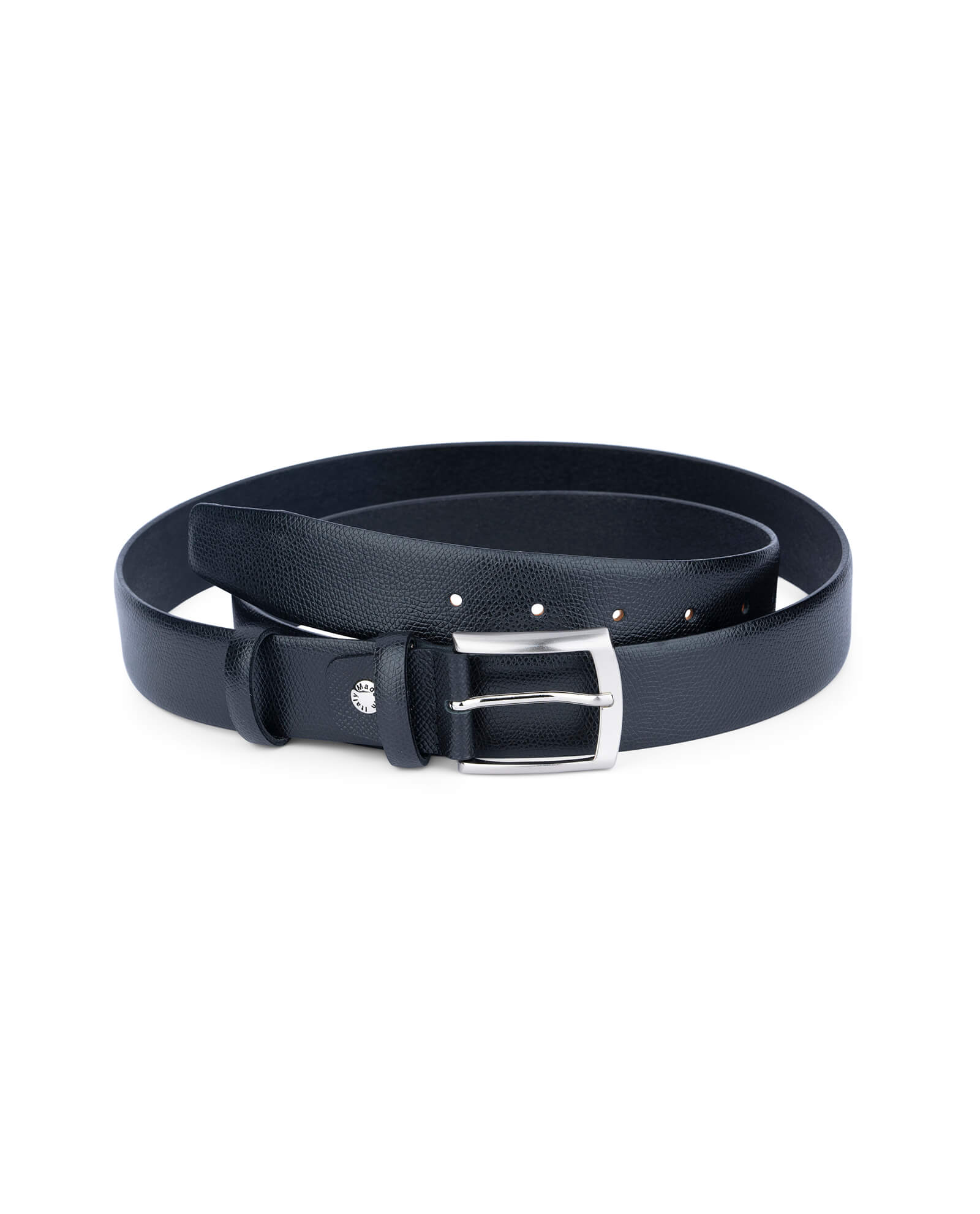 Buy Men's Saffiano Classic Leather Belt - Capo Pelle - Free Shipping