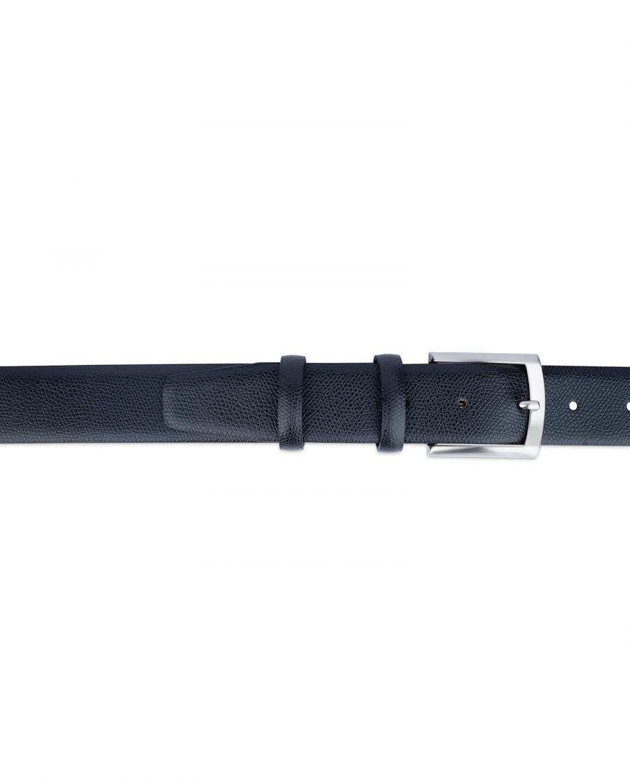 Black Saffiano Classic Leather Belt 2