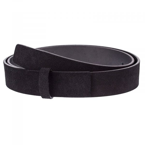 Black-Suede-Belt-Strap-Classic-Front