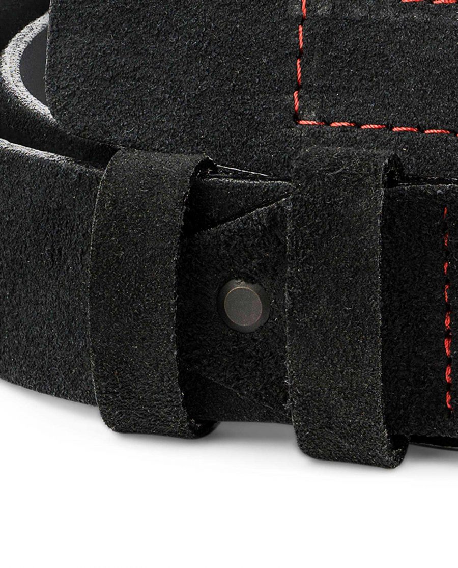 Black-Suede-Wide-Belt-40-mm-Mens-Leather-Belts-by-Capo-Pelle-Belt-loops