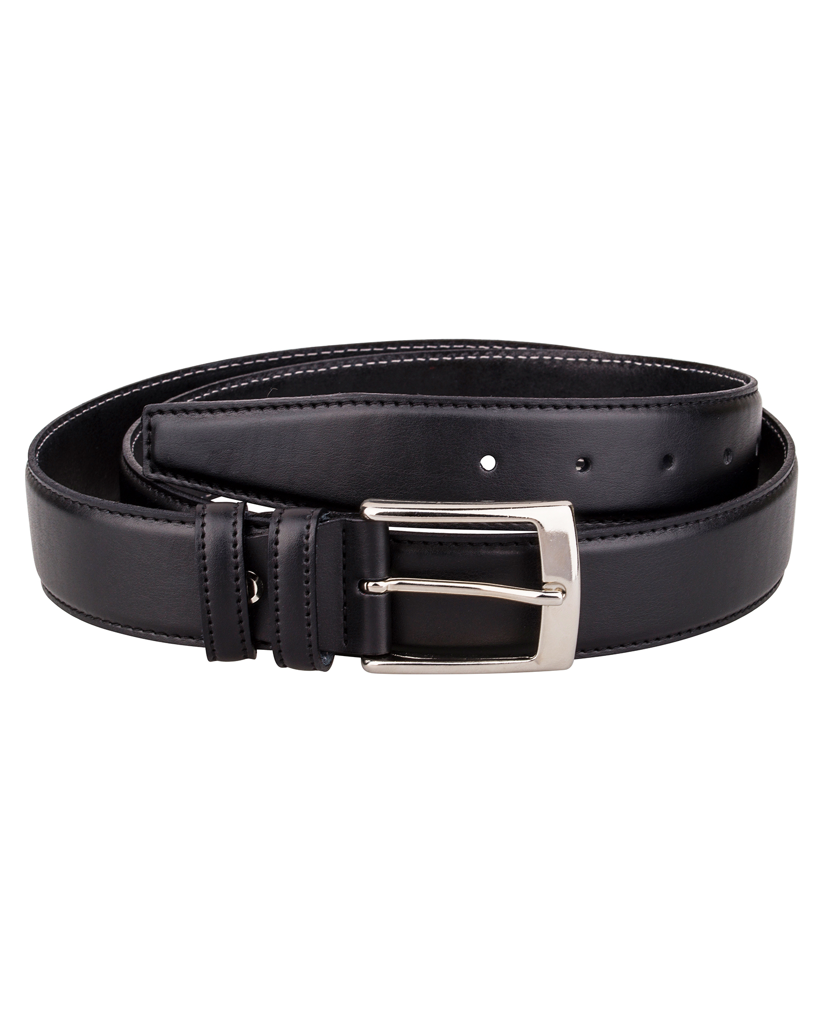 Buy Men's Black Leather Belt | LeatherBeltsOnline.com | Free Shipping