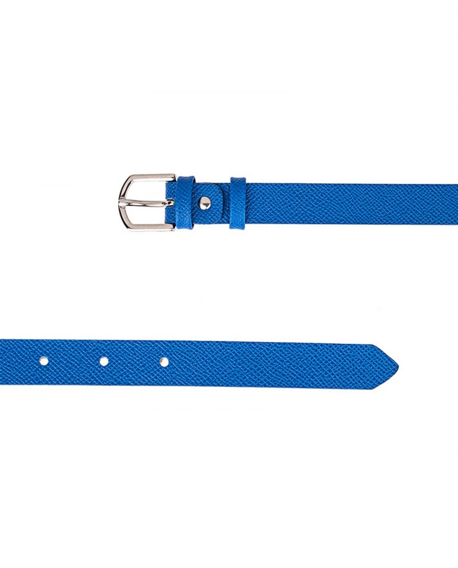 Blue-Saffiano-Skinny-Belt-Both-Sides