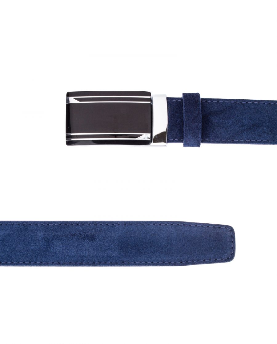 Blue-Suede-Automatic-Belt-From-the-top