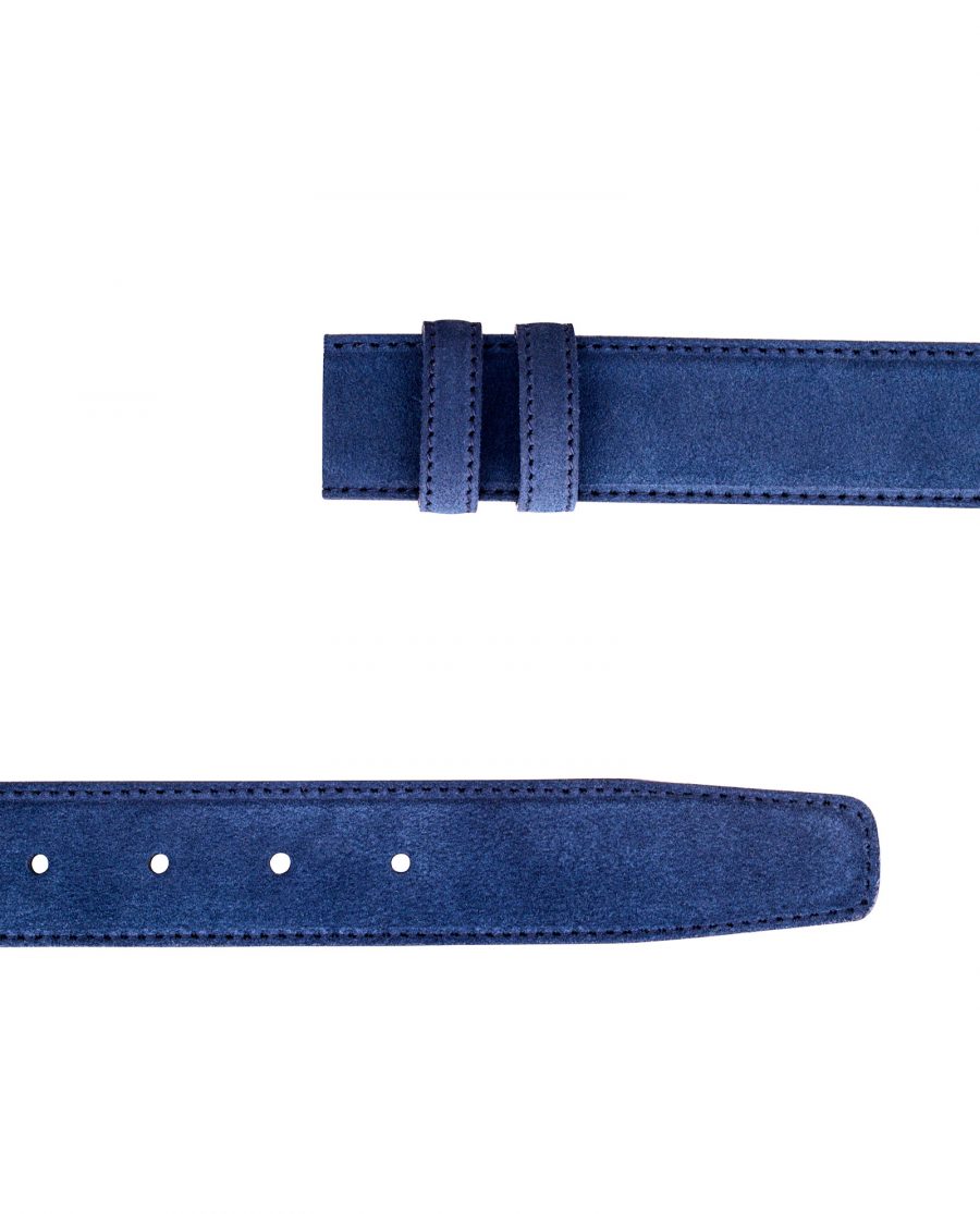 Blue-Suede-Belt-Strap-Both-ends