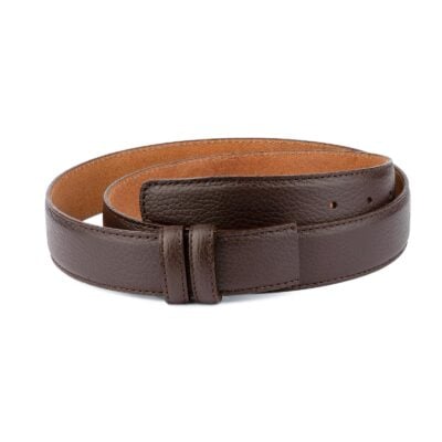 Brown Leather Strap For Mens Belts 1