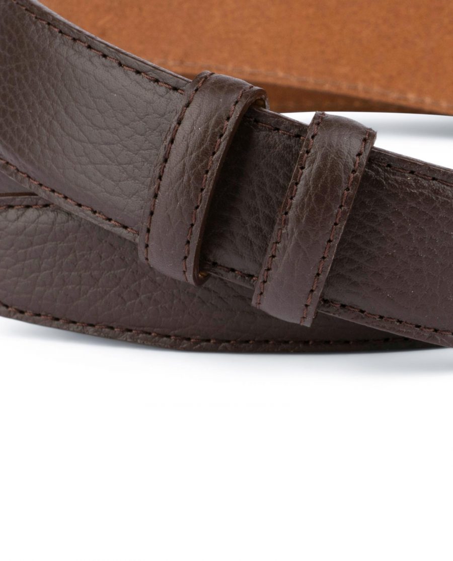 Brown Leather Strap For Mens Belts 3