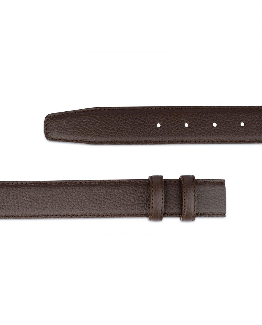 Brown Leather Strap For Mens Belts 4