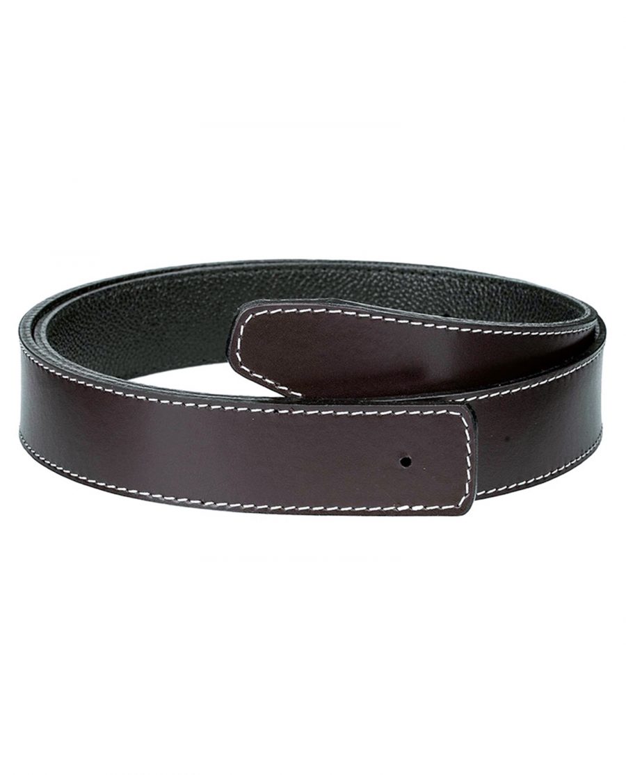 Brown-h-belt-strap-narrow