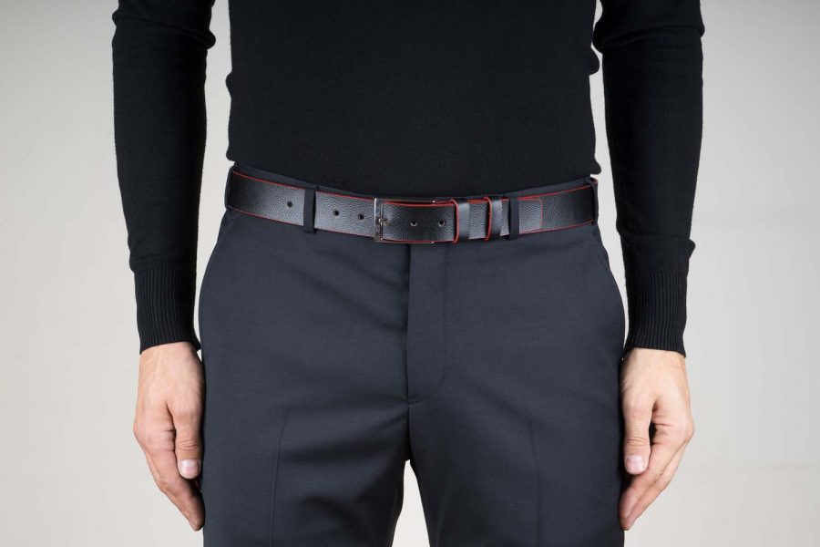 Cowhide-Belt-with-Red-Edges-Live-on-Pants