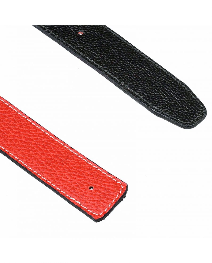 Dark-orange-h-belt-strap-end