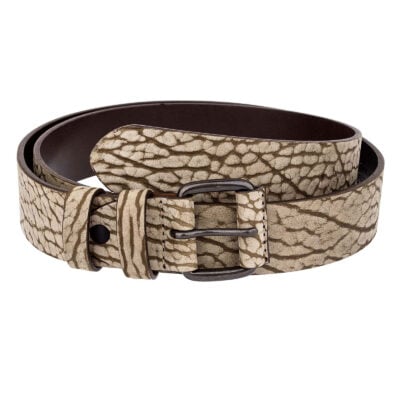 Khaki-Thick-Leather-Belt-First-picture