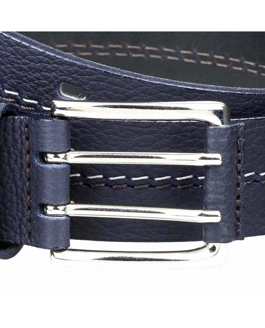 Luxury-navy-jeans-belt-buckle