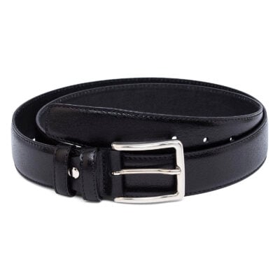 Mens-Black-Leather-Belt-first-picture