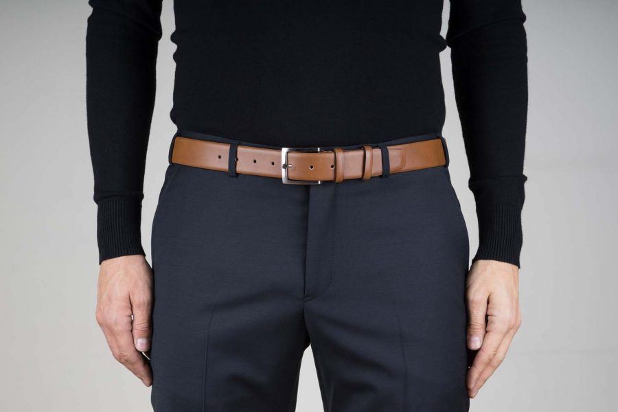 Mens-Brown-Nappa-Leather-Belt-Live-on-Pants