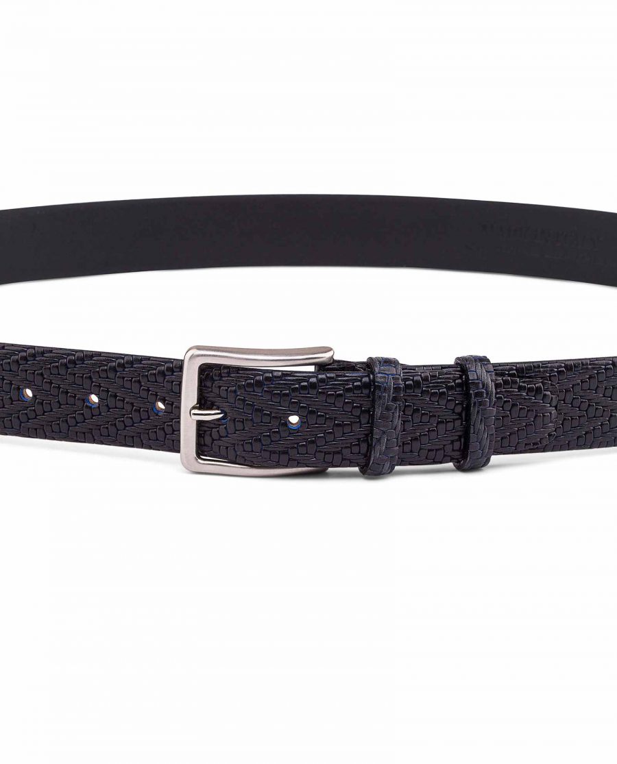 Buy Black Men's Formal Belt - Exclusive by Capo Pelle - Free delivery!