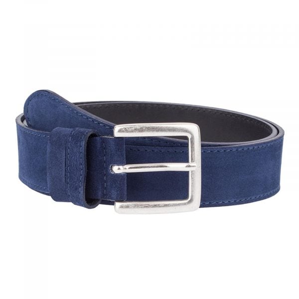 Navy-Suede-Classic-Belt-Front-Version