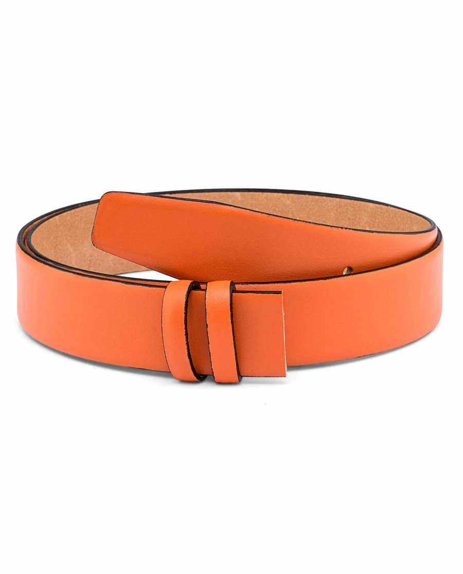 Pale-Orange-Belt-Strap-Main-picture