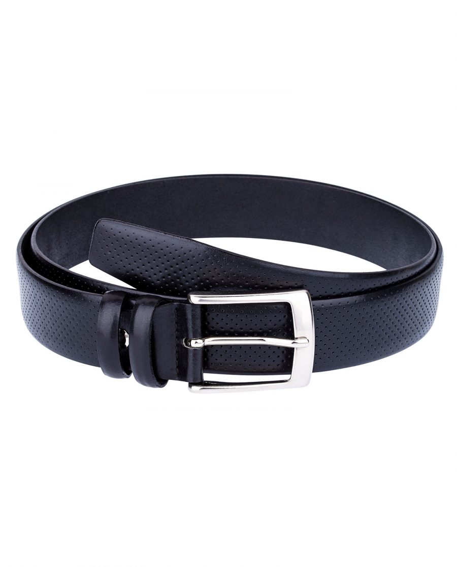 Perforated-Black-Golf-Belt-Main-picture
