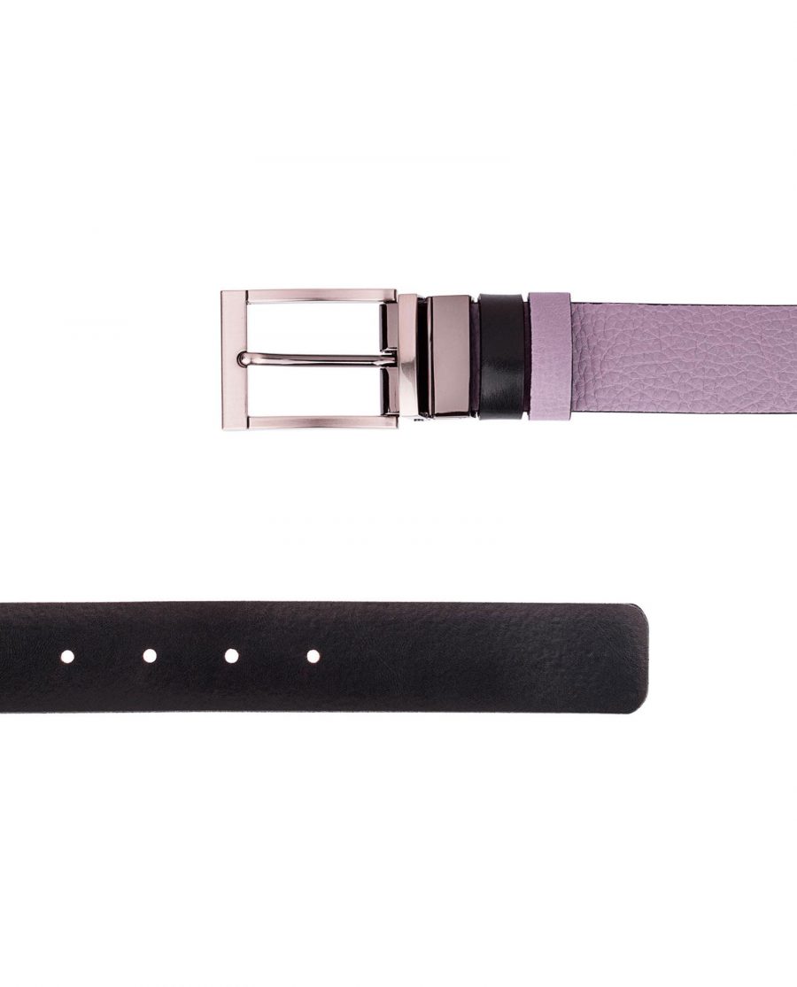 Purple-Belt-Reversible-leather-Both-ends