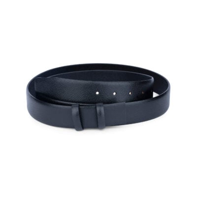 Replacement Black Saffiano Leather Strap 1