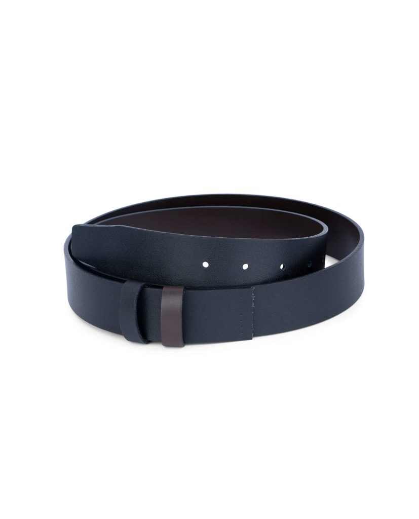 Buy Reversible Belt Strap | 35 mm Black Brown Leather | Free Shipping