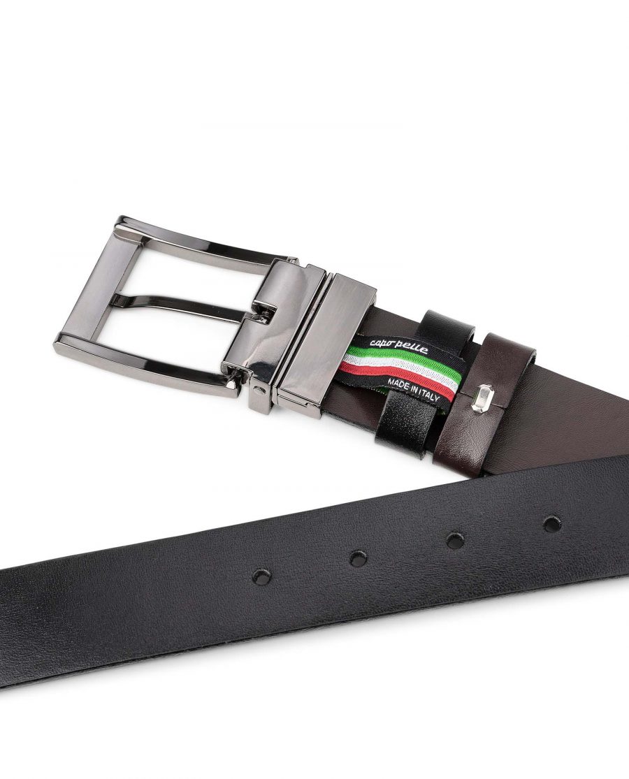 Reversible-Belt-Black-to-Brown-1-3-8-inch-Italian-Leather-by-Capo-Pelle-Holes
