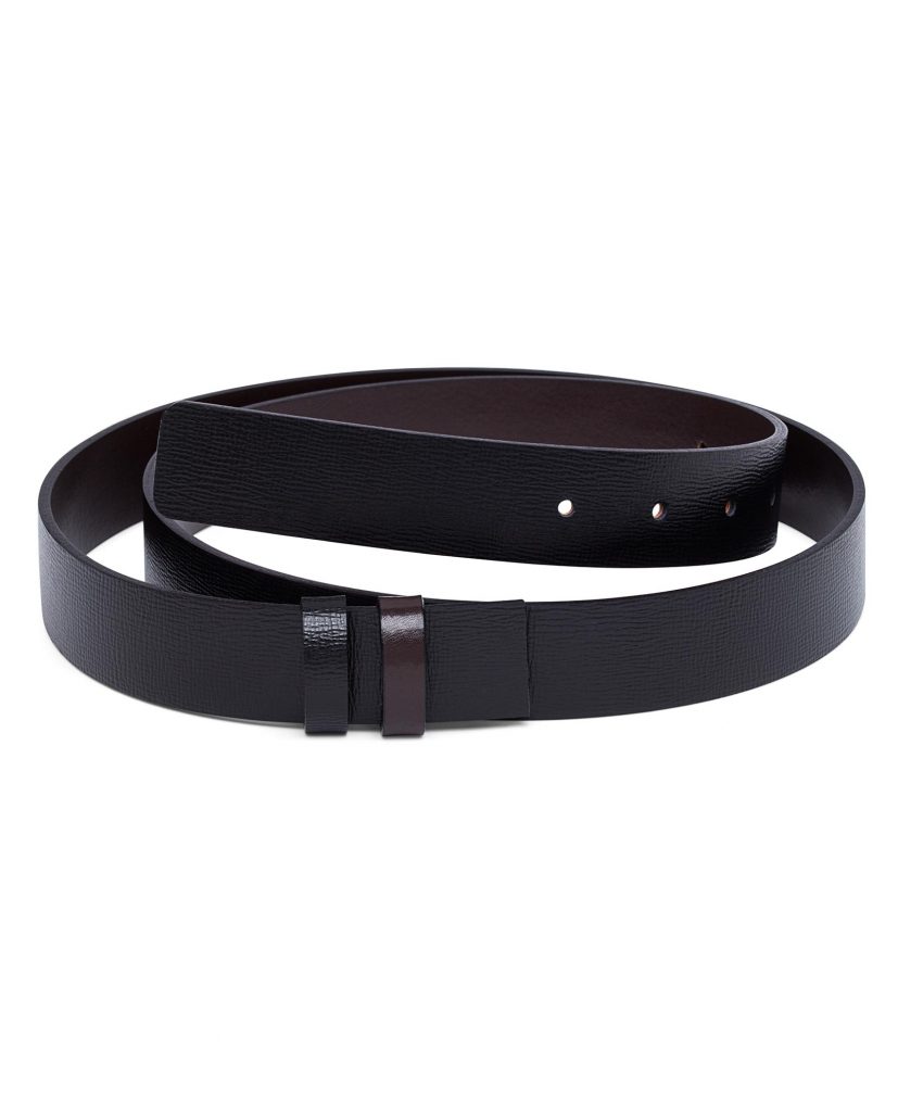 Buy Reversible Buckleless Belt 1.1 inch | Adjustable | Leather Belts Online