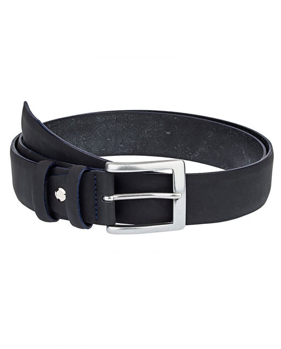 Rubber-Coated-Belt-With-Navy-Edges-Front-Image