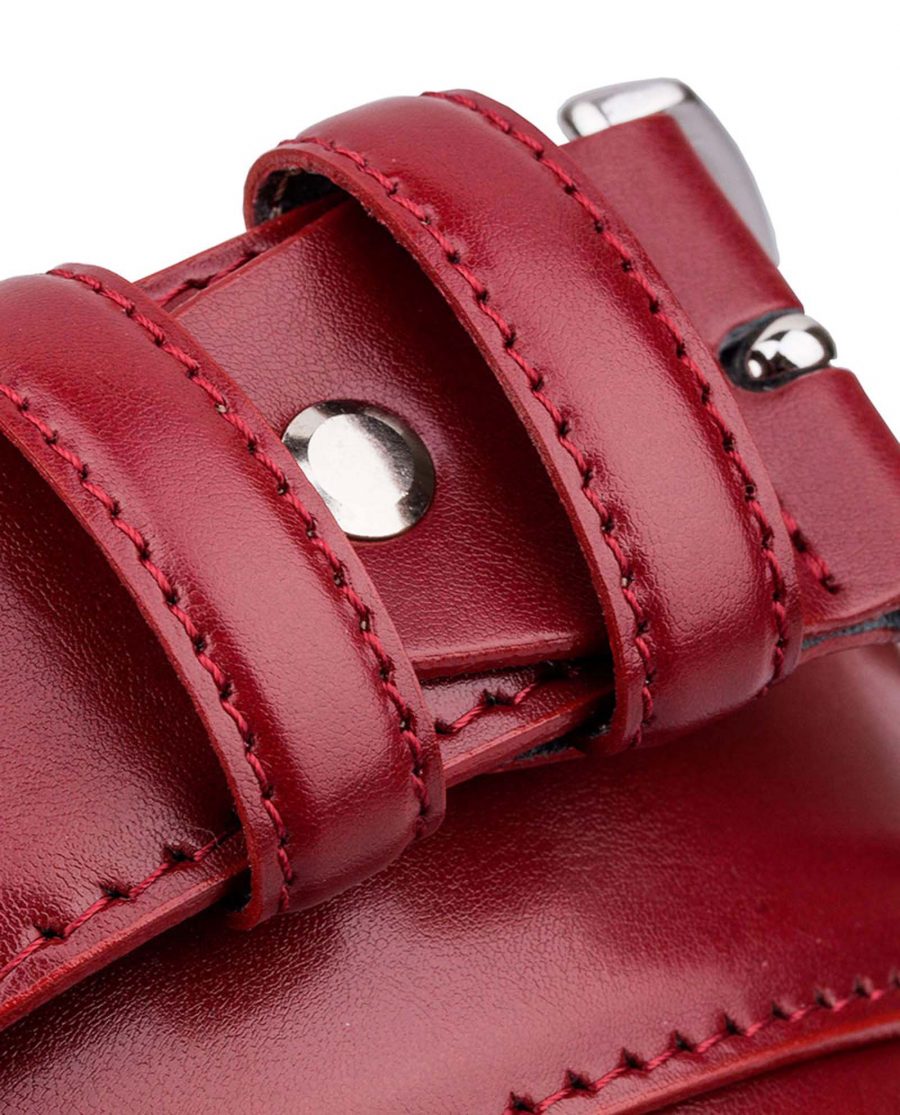 Ruby-Red-Threaded-Leather-Belt-Buckle