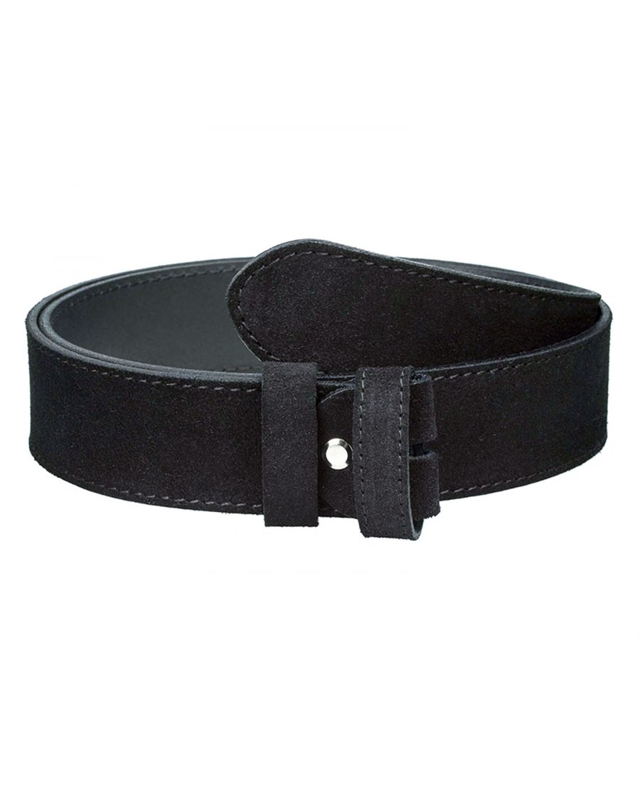 Suede-belt-strap-wide-black