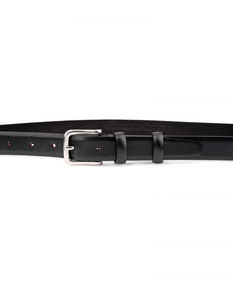 Buy Thin Leather Belt 1 inch | LeatherBeltsOnline.com | Free Shipping