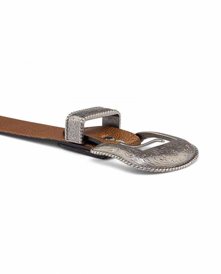 Western-Leather-Casual-Belt-Buckle-image