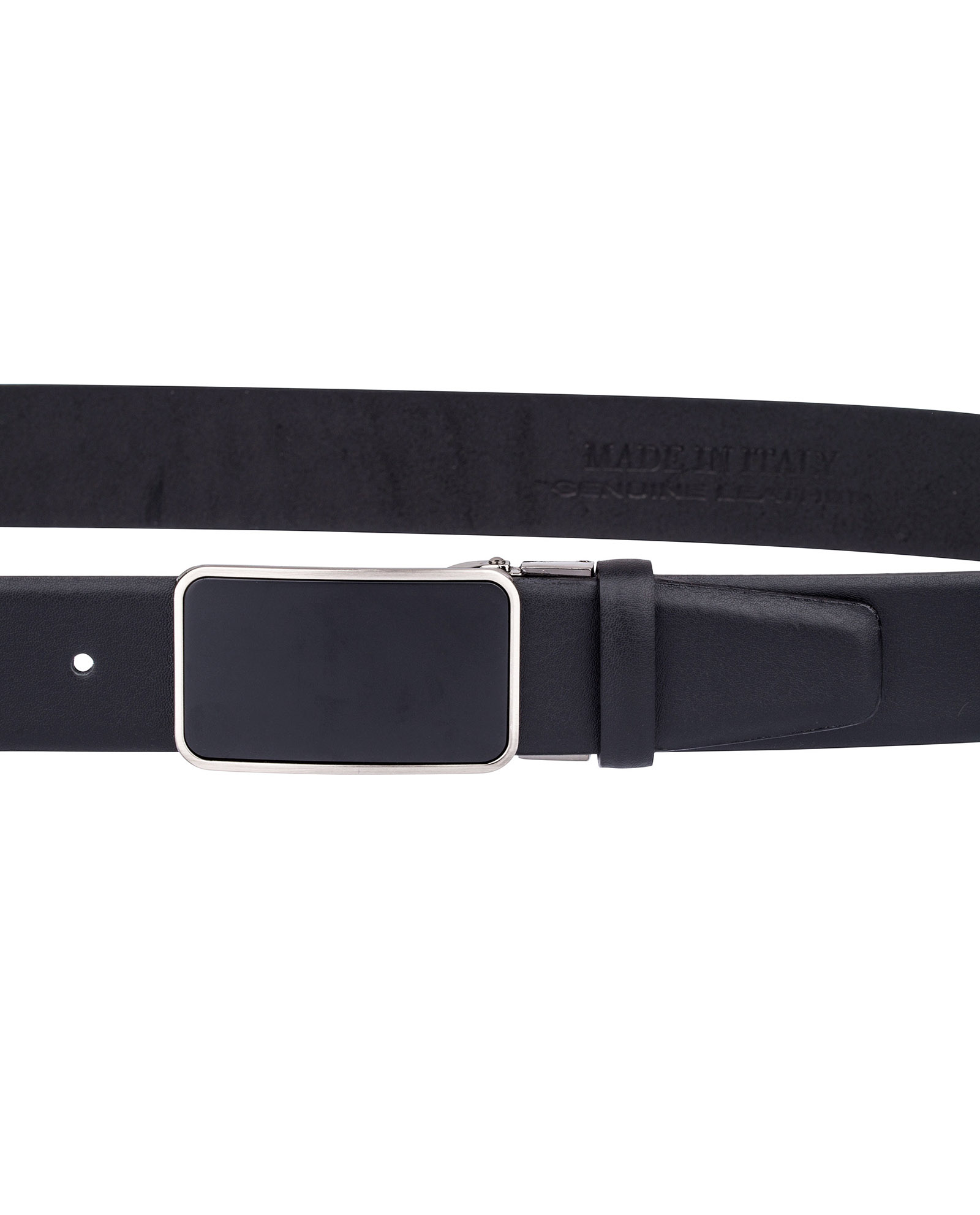Buy Men's Black Casual Leather Belt - Capo Pelle - Free Shipping