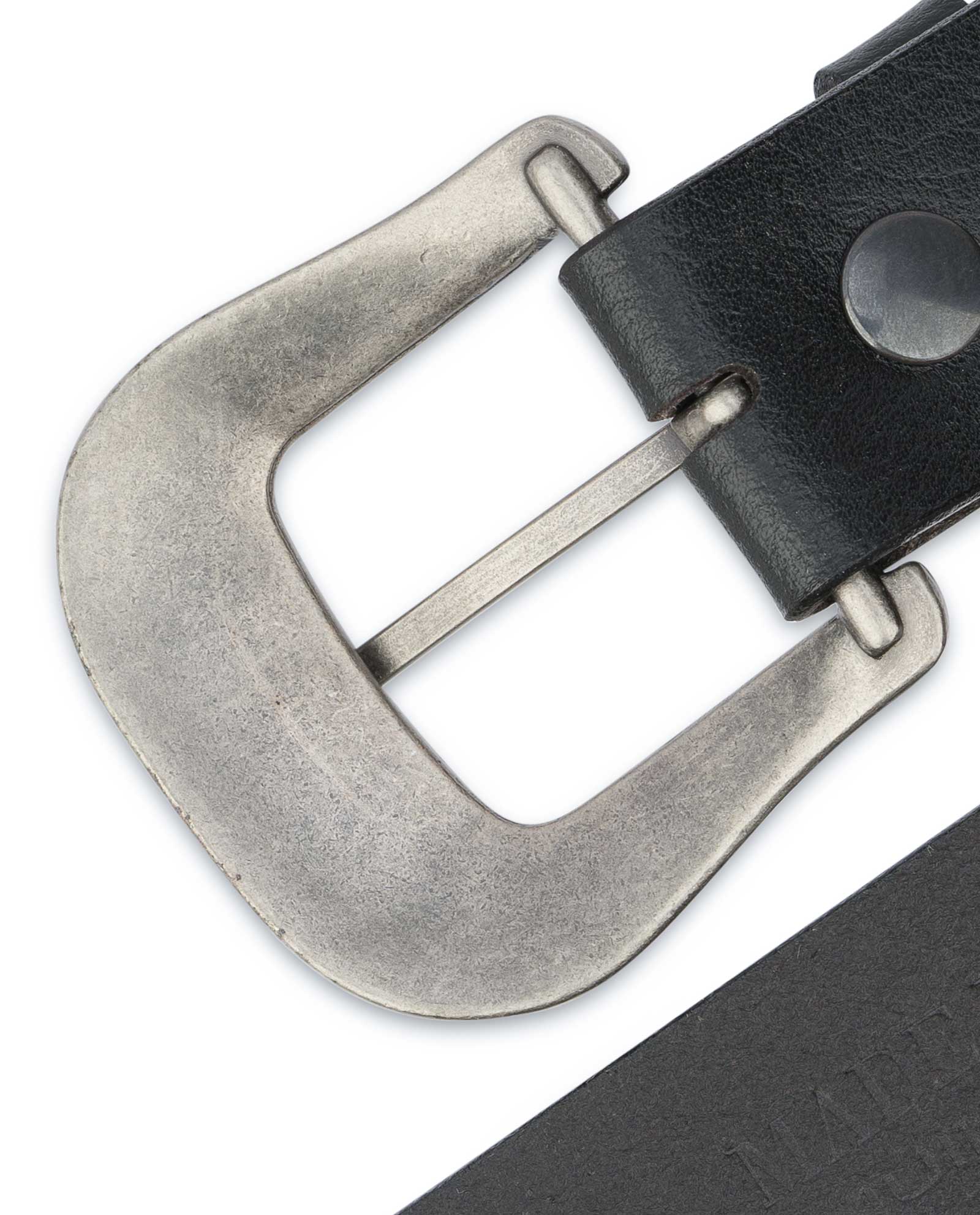 removable belt buckle belt