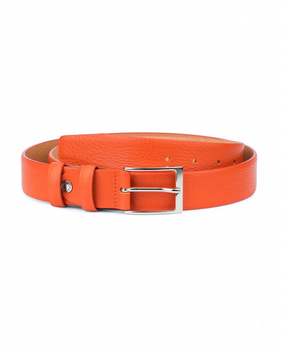 Orange-Leather-Belt-Soft-and-Luxury-Capo-Pelle