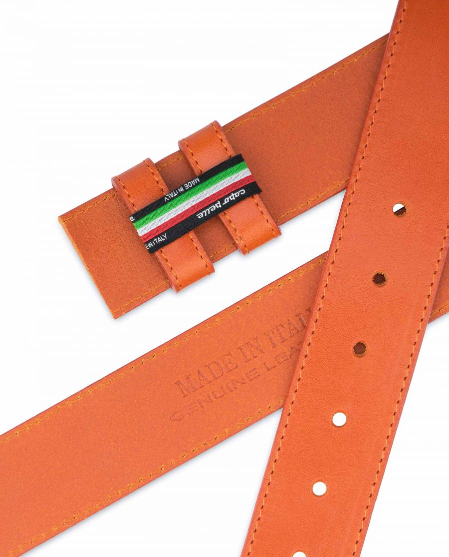 Wide-Belt-Without-Buckle-Vegetable-Tanned-Leather-Holders