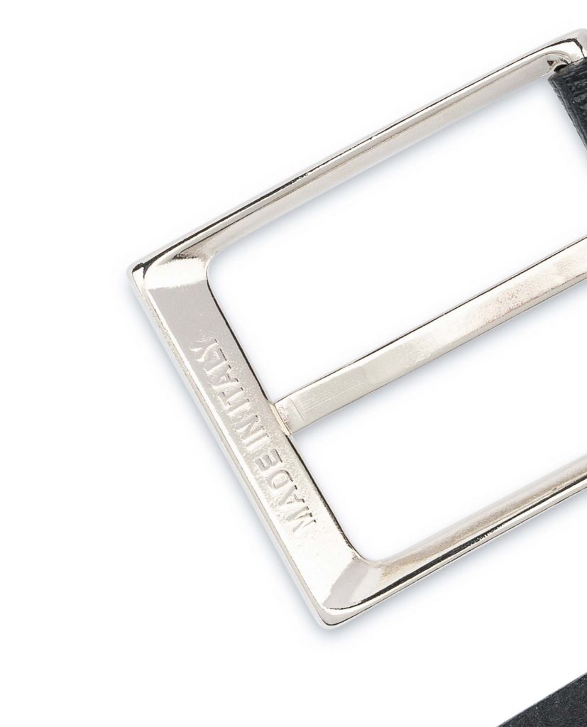 mens black dress belt