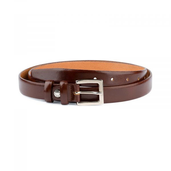 Buy Narrow Leather Belts For Men - LeatherBeltsOnline.com