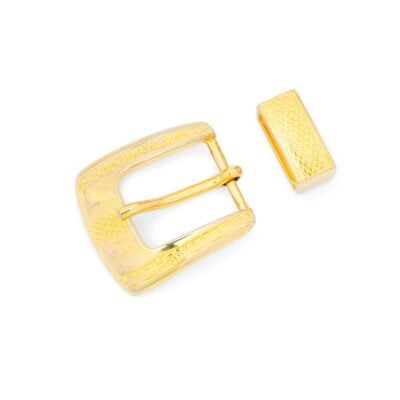 Golden Belt Buckle 1 Inch Wide 2