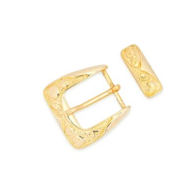 Womens Golden Belt Buckle Made in Italy 2
