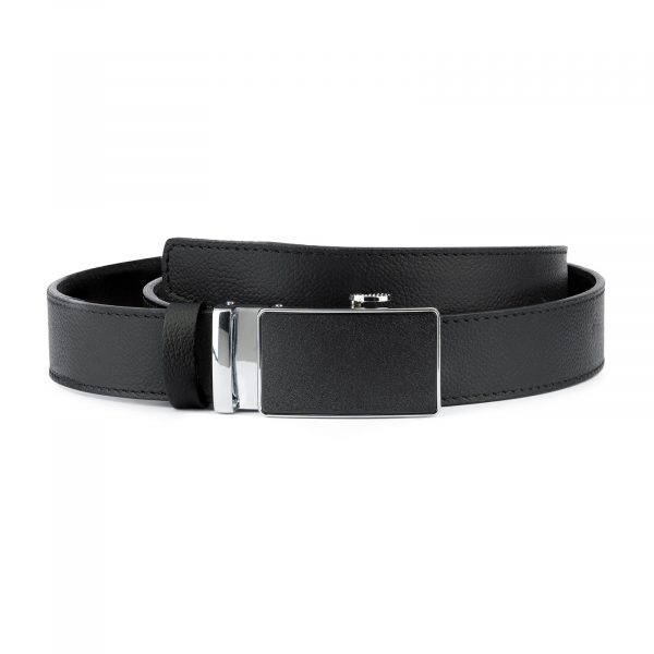 Black Comfort Click Belt For Men 1