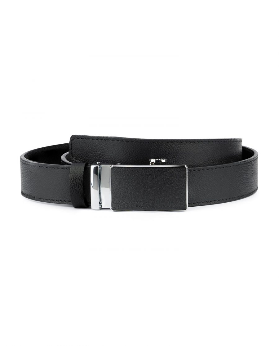 Black Comfort Click Belt For Men 1